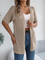 Load image into Gallery viewer, Spring Summer Knitted Cardigan Casual Hollow Out Sun Proof Tops for Women  Amaijoin
