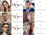 Load image into Gallery viewer, ZENOTTIC  Anti Blue Light Blocking Reading Glasses Women Men Anti-Glare Presbyopic Computer Eyeglasses Diopter from +0 to +4.0  Amaijoin
