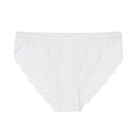 Load image into Gallery viewer, Birdtree 1pcs Lining 100%Mulberry Silk Lace Underpants Women Hollow Out Sexy Sweet Thin Briefs Underwear 2023 New P30393QM  Amaijoin
