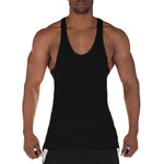 Load image into Gallery viewer, Muscle Guys Running Vest Brand Bodybuilding Stringer Tank Tops Gym Fitness Clothing Summer Cotton Breathable Mens Casual Shirt  Amaijoin
