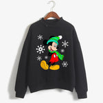 Load image into Gallery viewer, Sweatshirts Turtleneck Minnie Kawaii Cartoon  Anime Sweatshirt Disney Mickey Mouse Hoodie Clothes Girl Boy Top Hoodies  Amaijoin
