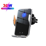 Load image into Gallery viewer, 30W Wireless Chargers Car Air Vent Stand Phone Holder Fast Charging Station For Samsung S23 S22 S21 iPhone 14 13 12 11 Pro Max  Amaijoin
