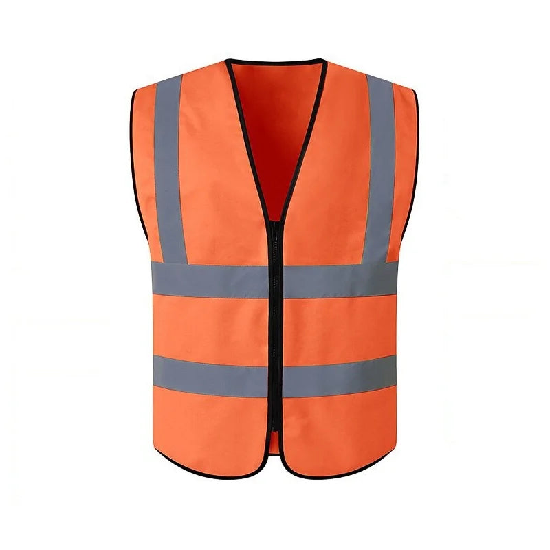 Reflective Vest Working Clothes High Visibility Day Night Warning Safety Vest Traffic Construction Safety Clothing  Amaijoin