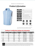 Load image into Gallery viewer, 2024 Summer Air-conditioning Vest Cooling Work Clothes Outdoor Heat Protection Three Speed Adjustment Fan Hiking Clothes  Amaijoin
