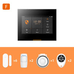 Load image into Gallery viewer, Staniot WIFI Version Tuya Intelligent Wireless WiFi House Security Alarm System Kits Compatible with Alexa and Google Home  Amaijoin
