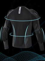 Load image into Gallery viewer, LYSCHY Motorcycle Jacket Men Full Body Armor Breathable Mesh Motorcycle Chest Armor Motocross Racing Protective Gear Moto Jacket  Amaijoin
