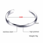 Load image into Gallery viewer, Punk Fashion Twisted Cuff Bangle Bracelet For Men Open Adjustable Unisex Bracelet Hip Hop Rock Street Jewelry  Amaijoin
