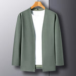 Load image into Gallery viewer, New Men&#39;s Long Sleeved Cardigan Jacket Casual Fashion Top  Amaijoin
