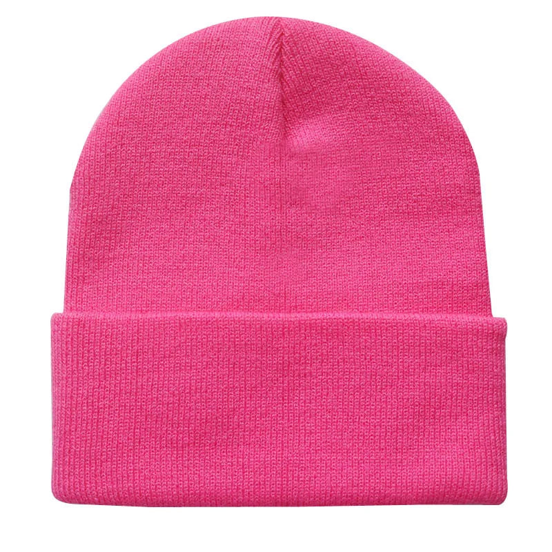 20 Colors New Korean Wool Acrylic Knitted Caps Women Men Skullcap Autumn Winter Elastic Skullies Beanies Cap Wholesale  Amaijoin