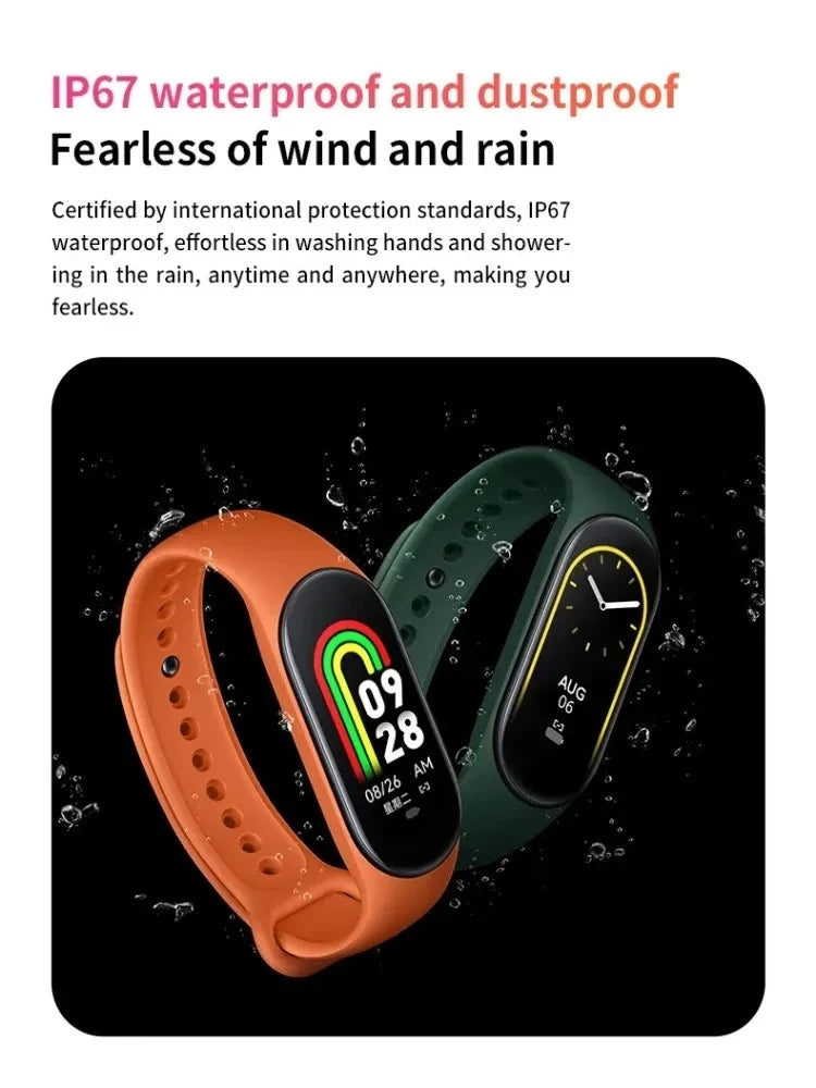 2023 M8 Smart Watch Color Screen Step Counting Multi Sport Mode Message Reminder Photography Music Remote Control Smart Band  Amaijoin