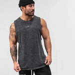 Load image into Gallery viewer, Men&#39;s Brand Summer Gym Cotton Tank Top Sleeveless Shirt Man Bodybuilding Clothing Casual Fitness Workout Running Vest Sportswear  Amaijoin
