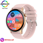 Load image into Gallery viewer, 2024 Smartwatch Women 466*466 AMOLED 1.43&quot; HD Screen Always Display Time Bluetooth Call IP67 Waterproof Sports Smart Watch Men  Amaijoin
