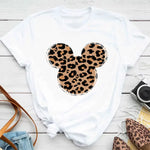 Load image into Gallery viewer, New T-shirts for Women Fashion Heart Minnie Print T Shirt Streetwear Clothes Kawaii Mickey Mouse Disney T Shirt Female Tops  Amaijoin
