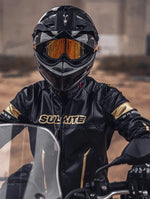 Load image into Gallery viewer, SULAITE Winter Motorcycle Jackets The Four Seasons Warm Leather Clothing Waterproof Motocross Jaquete Detachable Cotton Liner  Amaijoin
