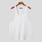 Load image into Gallery viewer, INCERUN Men Tank Tops Mesh Transparent O-neck Sleeveless Sexy Vests Streetwear Summer Breathable 2023 Fashion Men Clothing S-5XL  Amaijoin
