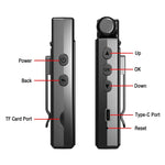 Load image into Gallery viewer, Full 1080P high-definition mini camera with 180 degree rotation infrared night vision portable camera BodyCam small bicycle came  Amaijoin
