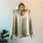 Load image into Gallery viewer, Summer Shirts And Blouses Woman Casual Top Autumn Winter Korean Long Sleeve Button Elegance Sweet Casual Office Lady New Shirts  Amaijoin
