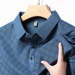 Load image into Gallery viewer, 8 Colour Men&#39;s Business Casual Printed Short Sleeved Polo Shirt Summer Fashion Top  Amaijoin
