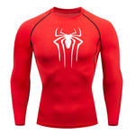 Load image into Gallery viewer, Sun Protection Sports Second Skin Running T-shirt Men&#39;s Fitness Rashgarda MMA Long Sleeves Compression Shirt Workout Clothing  Amaijoin
