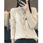 Load image into Gallery viewer, 2023 Autumn and Winter Women&#39;s cardigan Women&#39;s cashmere sweater Women&#39;s sweater Fashion cardigan Women&#39;s coat  Amaijoin
