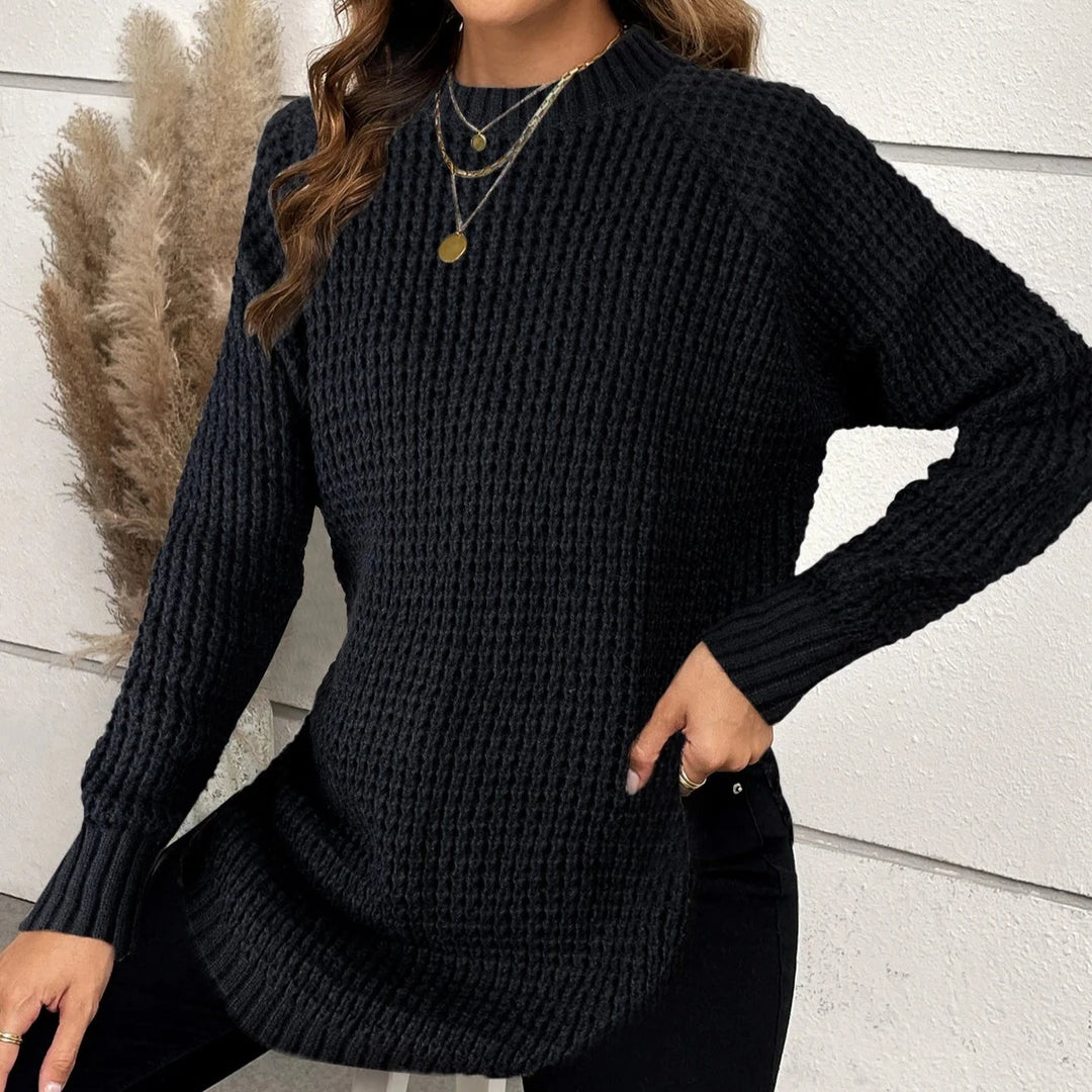 Womens Sweaters Trendy Balloon Sleeve Slouchy Knit Pullover Jumper,sueteres para mujeres  Amaijoin