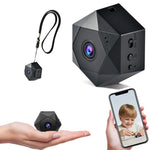 Load image into Gallery viewer, Wireless HD Security Camera, Ultra HD 4K Rechargeable Camera with Motion Detection and Two-Way Audio, Wearable Mobile Sports Cam  Amaijoin
