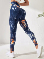 Load image into Gallery viewer, New 3D Print Tie Dye Sports Pants Women Seamless  Leggings High Waist Fitness Push Up Leggings Gym Clothing Workout Tights  Amaijoin
