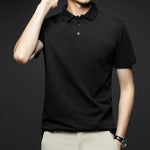 Load image into Gallery viewer, Men&#39;s Fashion Solid Short Sleeved Polo Shirt Summer Breathable Comfortable Top  Amaijoin
