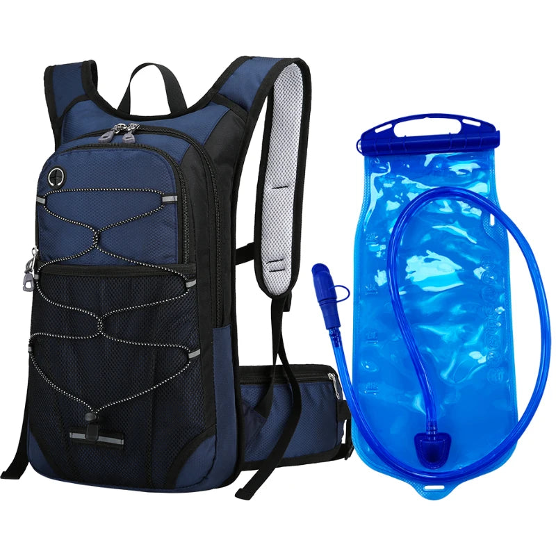 13L Bike Cycling Water Bag Backpack Outdoor Sport Running Climbing Hiking Hydration Bladder Storage Pack Waterproof Rucksack  Amaijoin