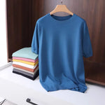 Load image into Gallery viewer, Superfine Merino Wool T shirt Men Base Layer Merino Shirt Wicking Breathable Thin Cashmere Vest T-shirt Tops  Amaijoin
