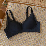 Load image into Gallery viewer, BirdTree Lining 100%Real Silk Solid Bra, Women Traceless Mesh,  Wire Free Soft Comfort Underwear, 2024 Spring Summer P41954QC  Amaijoin
