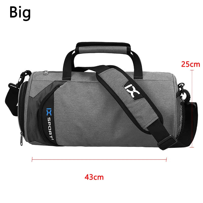 IX Large Gym Bag Fitness Bags Wet Dry Training Men Yoga For Shoes Travel Shoulder Handbags Multifunction Work Out Swimming Bag  Amaijoin