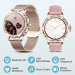 Load image into Gallery viewer, Fashion Bluetooth Call Smart Watch For Women 100+ Sports Modes Fitness Tracker Camera Music Control IP67 Waterproof Smartwatch  Amaijoin
