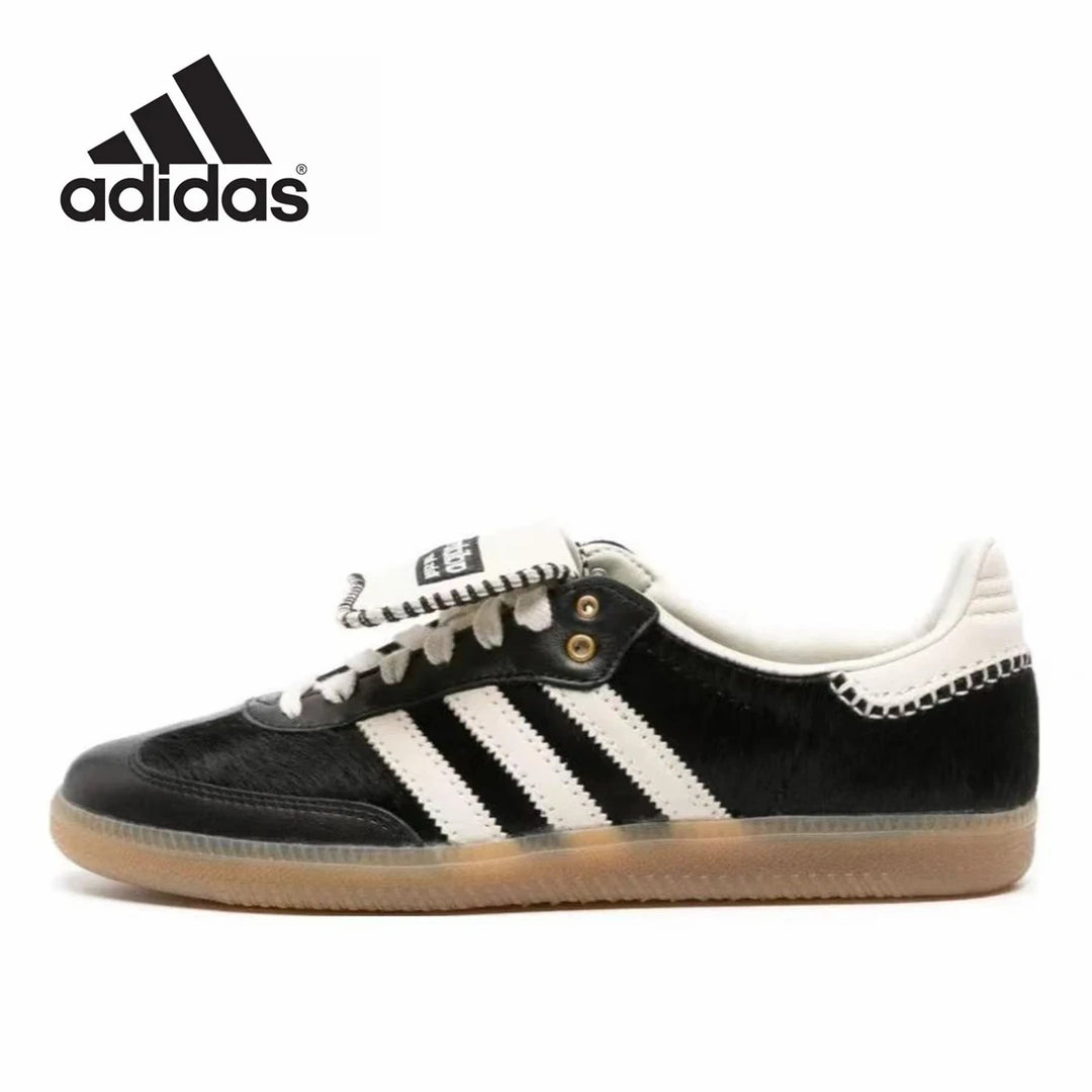 Adidas Samba Pony Wales Bonner Leopard German Training Gazelle Shoes Retro Versatile Sports and Casual Board Shoes sneakers  Amaijoin