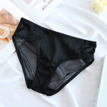 Load image into Gallery viewer, Birdtree 100%Mulberry Silk Satin Women Pants Medium Waist Simple Shorts Breathable Buttocks Wrapped Briefs Thin Thong P37022QM  Amaijoin
