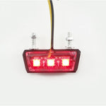 Load image into Gallery viewer, 1Pcs 12V Motorcycle License Plate LED light Waterproof Motorcycle License Light  Amaijoin
