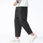 Load image into Gallery viewer, 100% Cotton Summer Casual Pants Man Trendy Japanese Cropped Pants Loose Pants Men 5xl  Amaijoin
