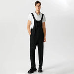 Carregue a imagem no visualizador da Galeria, INCERUN 2023 American Style Handsome Men Fashion Pleated Striped Jumpsuits Casual Streetwear Male Solid Sleeveless Rompers S-5XL  Amaijoin
