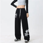 Load image into Gallery viewer, Gray Sweatpants for Women 2023 Autumn New Baggy Fashion Oversize Sports Pants Streetwear Jogger Trousers Female  Amaijoin
