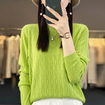 Load image into Gallery viewer, 2023 Autumn and Winter Women&#39;s Cashmere Sweater Women&#39;s Pullover Knitted Cashmere Sweater Fashion Sweater Women  Amaijoin
