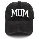 Load image into Gallery viewer, Mom And Dad Hats Fathers Day Mom Dad Gifts Hat Embroidered Adjustable Outdoor Black Baseball Caps For Couples Parents  Amaijoin
