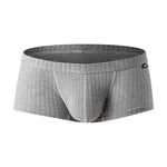 Load image into Gallery viewer, Cotton short boxer briefs for men Low waist U raised pouch briefs  Amaijoin
