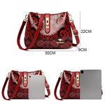 Load image into Gallery viewer, Women Leather Handbags Female Ladies Hand Hobos Bag Mother Shoulder Bag Chinese Style Crossbody Bags For Women 2024 Sac A Main  Amaijoin
