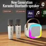 Load image into Gallery viewer, Bluetooth K12 Karaoke Machine Portable 5.3 PA Speaker System with 1-2 Wireless Microphones Home Family Singing Children&#39;s Gifts  Amaijoin
