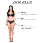 Load image into Gallery viewer, Women&#39;s Sexy High Breast Contrast Gradient Split Bikini Set Swimsuit New Swimwear Beach Sexy WOmen&#39;s Fashion  Amaijoin
