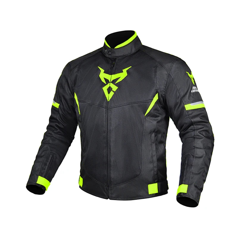 Motocentric Summer Breathable Motorcycle Jacket Men Moto Jacket Wearable Motorcross Biker Riding Clothes Body Armor Protection  Amaijoin