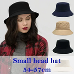 Load image into Gallery viewer, Big Head Man Large Size Bucket Hats Boy 60-63cm Plus Size Summer Fisherman Cap Women‘s 54-57cm Pure Cotton Panama UPF50+ Sun Hat  Amaijoin
