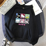 Load image into Gallery viewer, Women 90s Y2k 2000s Hoodies Hello Kitty Hip Hop Hoodie Sanrio Sweatshirt Clothes Tops Sweatshirt Clothing Streetwear  Amaijoin
