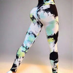 Load image into Gallery viewer, New 3D Print Tie Dye Sports Pants Women Seamless  Leggings High Waist Fitness Push Up Leggings Gym Clothing Workout Tights  Amaijoin
