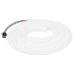 Load image into Gallery viewer, WS2812B WS2811 DC5V Round Reticulate Pattern Neon LED Strip 50Leds/m 360 Degree Smart RGBIC Flexible  Silicone Light Tape IP67  Amaijoin
